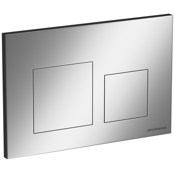 Кнопка смыва Ceramicanova Balance Square CN12-002M, хром матовый - фото 2