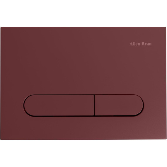 Кнопка смыва Allen Brau Project Color 9.2PR01.BD, бордо - фото 
