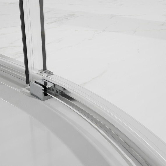 Душевое ограждение Azario SHANGHAI 100x100 см AZ-S43-100-MGR-CL, графит матовый/прозрачное - фото 7