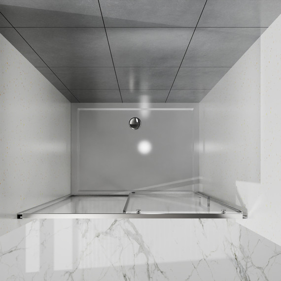 Душевая дверь Azario SHANGHAI 110 см AZ-Y43-110-MGR-CL, графит матовый/прозрачное - фото 4