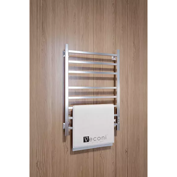 Полотенцесушитель электрический Veconi Barro-B П8 500x800 мм B8050CH-B - фото 3