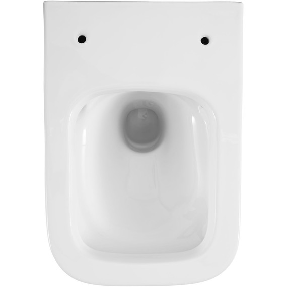 Унитаз подвесной безободковый Allen Brau Liberty 3 Tornado 4.33011.20 с тонкой крышкой микролифт (система смыва Торнадо) - фото 9