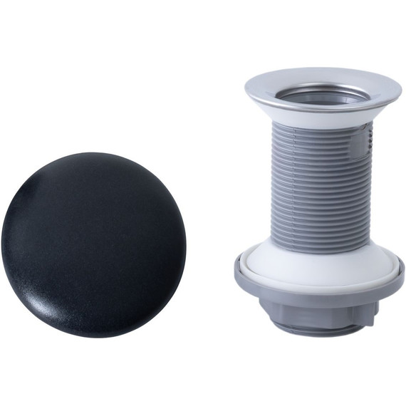 Донный клапан Allen Brau Fantasy 5.11001.31, чёрный матовый - фото 2