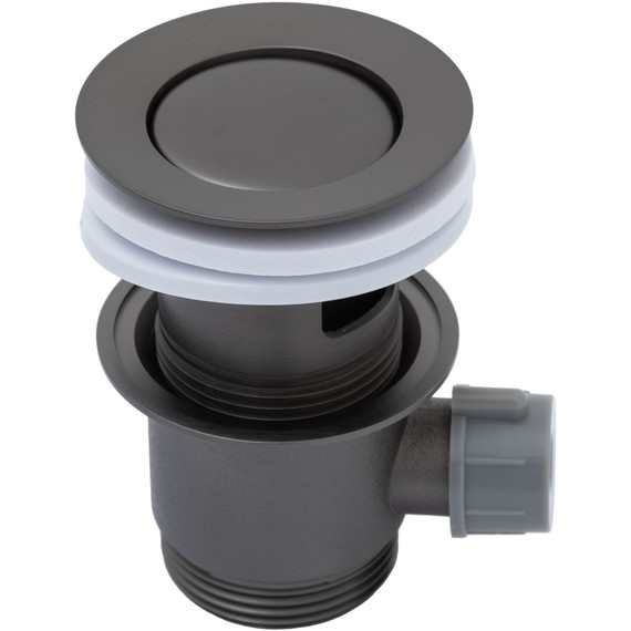 Смеситель для биде Allen Brau Priority 5.31A04-MG (с донным клапаном) графит браш - фото 6