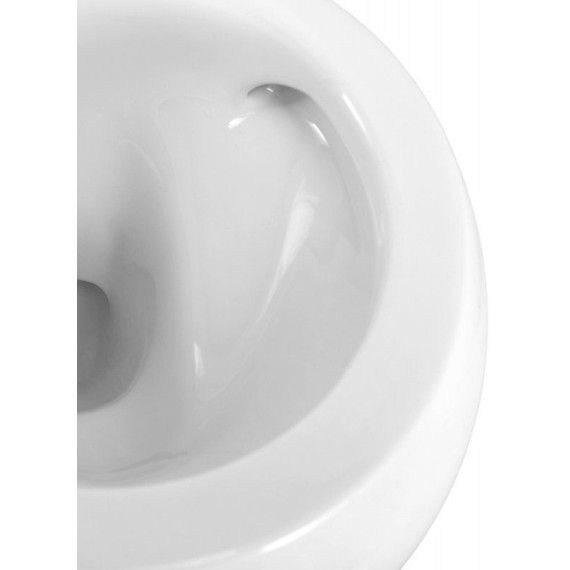 Унитаз подвесной безободковый Cezares Grande-Tor CZR-308-TH-TOR/SC с тонкой крышкой микролифт (система смыва Торнадо) - фото 17