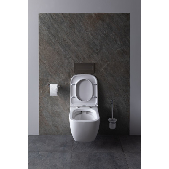 Унитаз подвесной безободковый Allen Brau Infinity 4.21004.20 с крышкой микролифт - фото 14