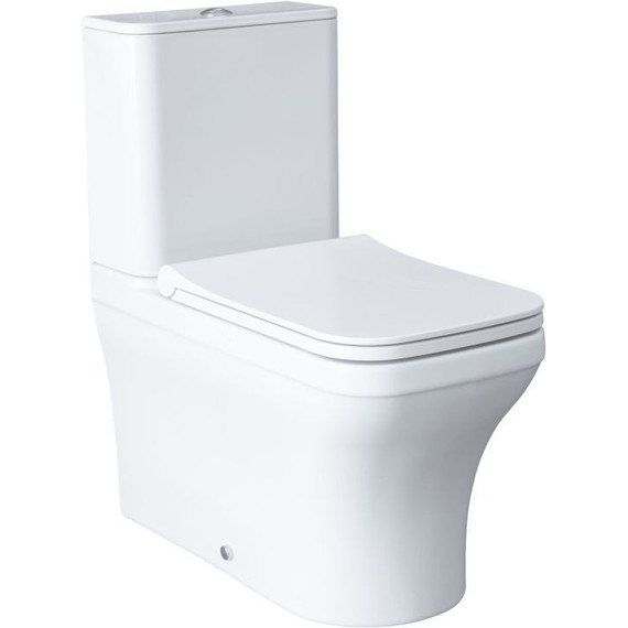 Унитаз-компакт Allen Brau Infinity 4.21012.20 с тонкой крышкой микролифт - фото 