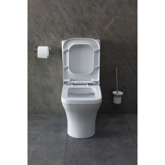 Унитаз-компакт Allen Brau Infinity 4.21012.20 с тонкой крышкой микролифт - фото 35