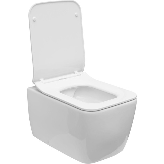 Унитаз подвесной безободковый Allen Brau Liberty 4.33007.20 с тонкой крышкой микролифт - фото 15