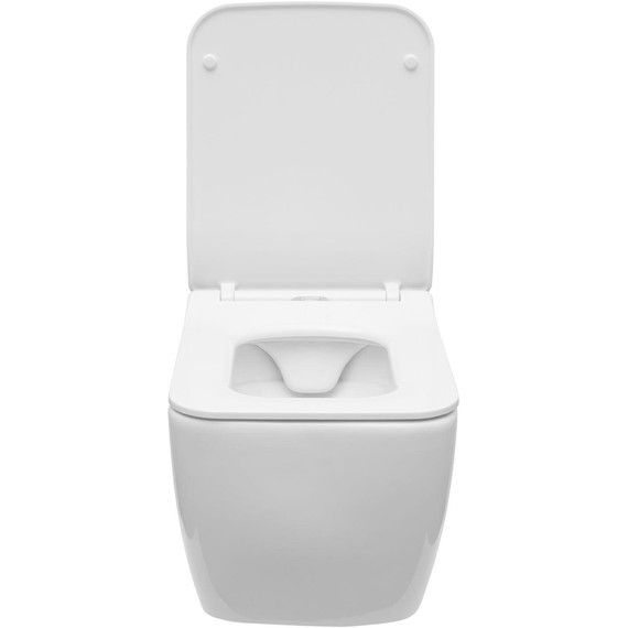 Унитаз подвесной безободковый Allen Brau Liberty 4.33007.20 с тонкой крышкой микролифт - фото 3