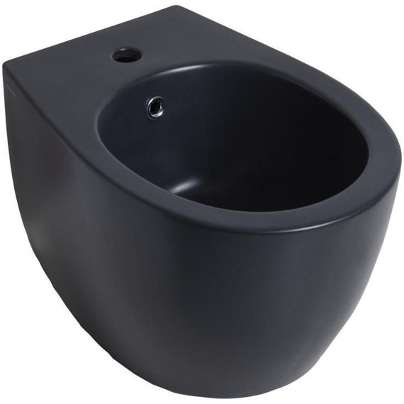 Биде подвесное Allen Brau Fantasy 4.11006.31, чёрный матовый - фото 