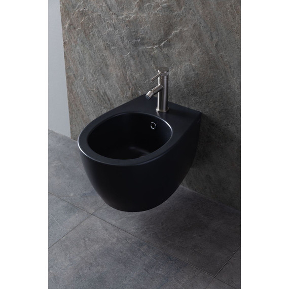 Биде подвесное Allen Brau Fantasy 4.11006.31, чёрный матовый - фото 5