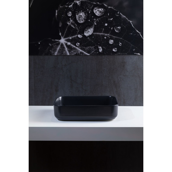 Раковина-чаша Allen Brau Fantasy 50 см 4.11021.31, чёрный матовый - фото 5