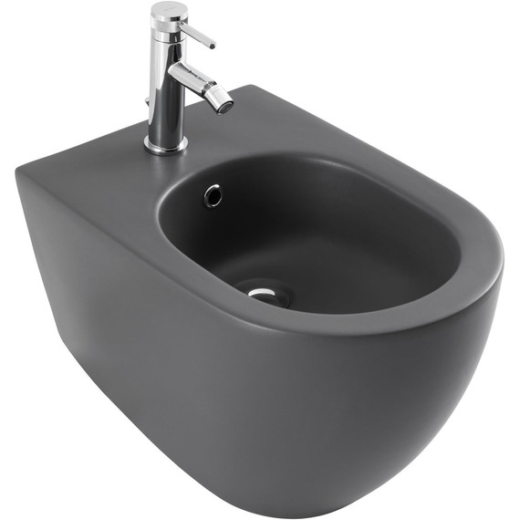 Биде подвесное Allen Brau Reality 4.32008.AN, антрацит - фото 