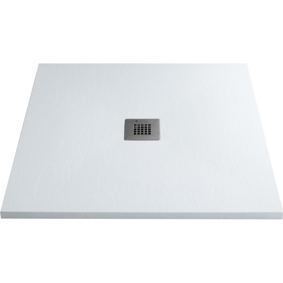 Каменный поддон Allen Brau Priority 90x80 см 8.31001-21, белый камень - фото 3