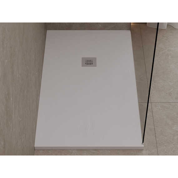 Каменный поддон Allen Brau Priority 90x80 см 8.31001-21, белый камень - фото 5