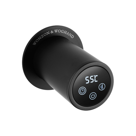 Полотенцесушитель электрический Wonzon & Woghand Hamburg П5 520x665 мм WW-AL315-MB, чёрный - фото 4