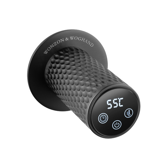 Полотенцесушитель электрический Wonzon & Woghand München П5 523x670 мм WW-A355-GM, темный графит - фото 4