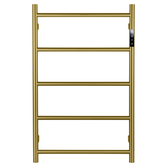 Полотенцесушитель электрический Wonzon & Woghand Bonn П5 450x738 мм WW-AL405-BG, золото - фото 2