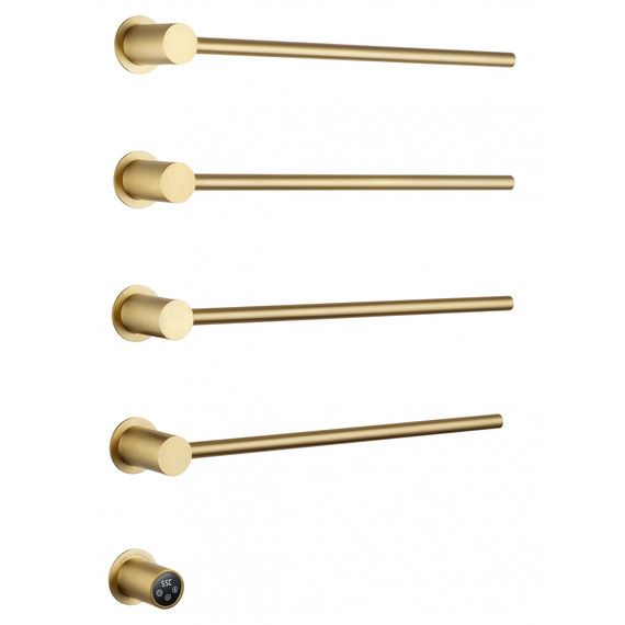 Полотенцесушитель электрический Wonzon & Woghand Hamburg П4 468x665 мм WW-AL314-BG, золото - фото 