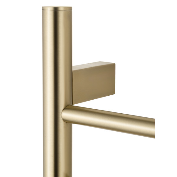 Полотенцесушитель электрический Wonzon & Woghand Bonn П9 418x904 мм WW-AL409-BG, золото - фото 3