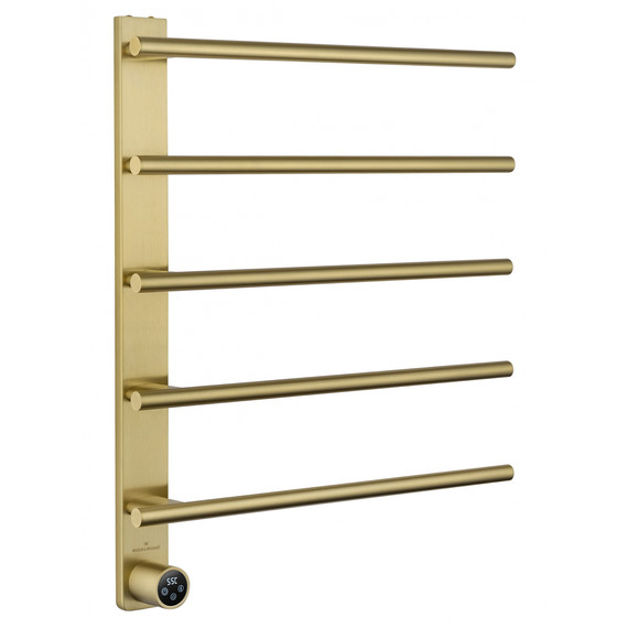 Полотенцесушитель электрический Wonzon & Woghand Nürnberg П5 520x627 мм WW-AL345-BG, золото - фото 