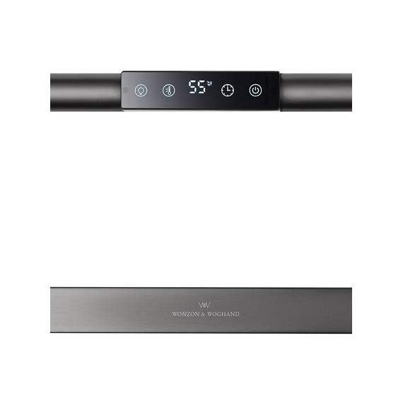 Полотенцесушитель электрический Wonzon & Woghand Köln П5 450x582 мм WW-A6014-GM, темный графит - фото 3