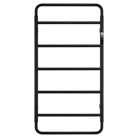 Полотенцесушитель электрический Wonzon & Woghand Wismar П7 450x904 мм WW-AL202-MB, чёрный - фото 2