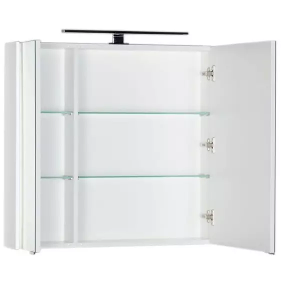 Зеркало-шкаф Aquanet Латина 80 см 00179635, белый - фото 6