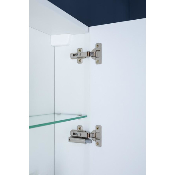 Зеркало-шкаф Aquanet Орлеан 60 см 00183076, белый - фото 4