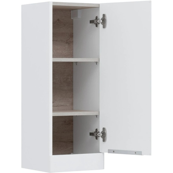 Пенал подвесной Aquatek Ирис new 30 см 00310155, белый глянец - фото 8