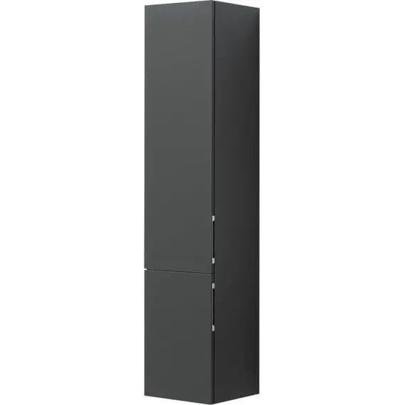 Пенал подвесной Aquanet Алвита 35 см 00249618 L, серый антрацит - фото 3