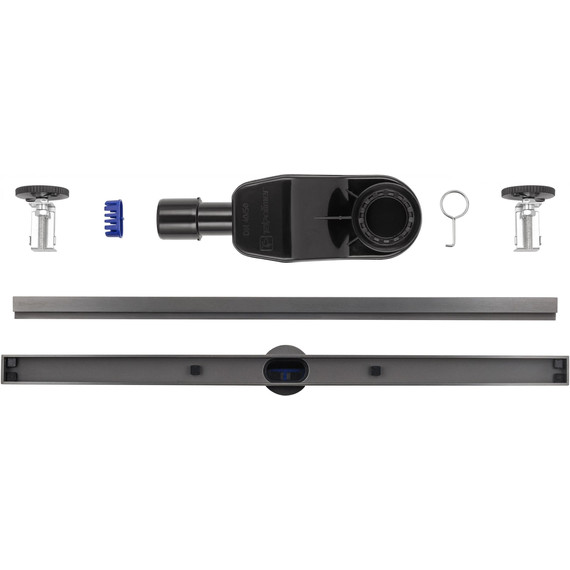 Трап Wonzon & Woghand 60 см WW-65406M-GM, тёмный графит - фото 4