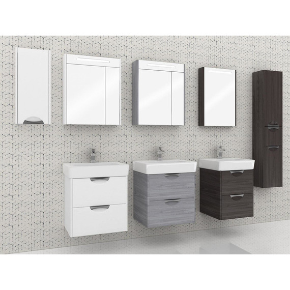 Зеркало шкаф Акватон Сильва 60 см 1A216202SIW60 - фото 5