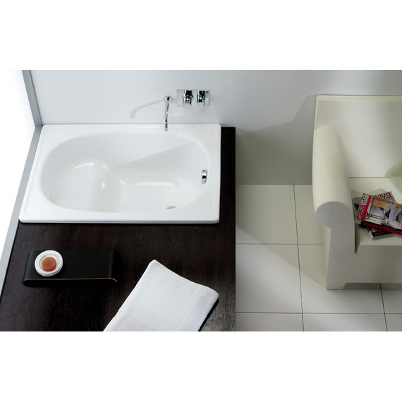 Ванна стальная сидячая BLB Europa 105х70 см - фото 5