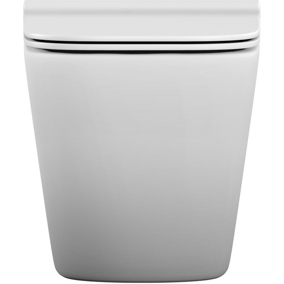 Унитаз подвесной безободковый Cersanit Crea Vortex DPL EO Slim A68916 с тонкой крышкой микролифт (система смыва Торнадо) - фото 21