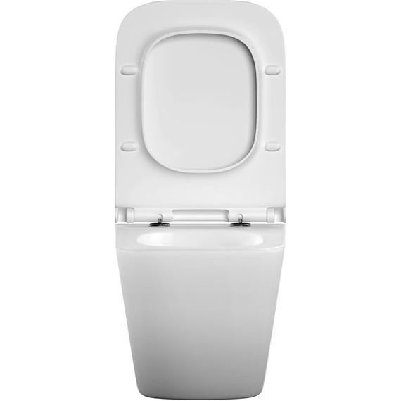 Унитаз подвесной безободковый Cersanit Crea Vortex DPL EO Slim A68916 с тонкой крышкой микролифт (система смыва Торнадо) - фото 22