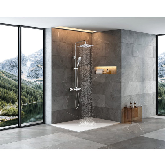 Душевая стойка с термостатом SantiLine SL-9008 - фото 2