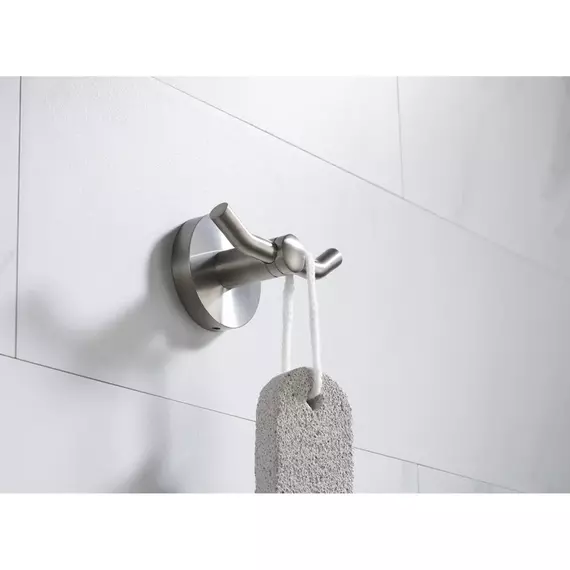 Двойной крючок Timo Saona 13012/13, цвет никель - фото 3