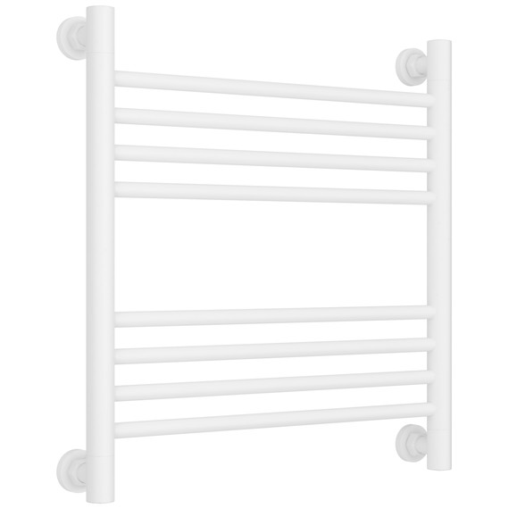 Полотенцесушитель водяной Сунержа Богема+ П8 500x560 мм (прямая перемычка) 30-0220-5050, белый матовый - фото 