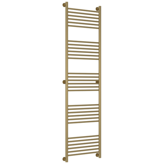Полотенцесушитель водяной Сунержа Богема+ П30 500x1960 мм (прямая перемычка) 032-0220-1950, золото матовое - фото 