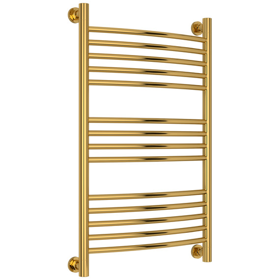 Полотенцесушитель водяной Сунержа Богема+ П14 500x860 мм (выгнутая перемычка) 03-0221-8050, золото - фото 