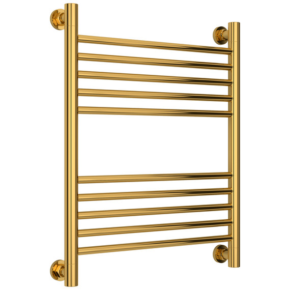 Полотенцесушитель водяной Сунержа Богема+ П10 500x660 мм (прямая перемычка) 03-0220-6050, золото - фото 