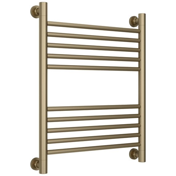 Полотенцесушитель водяной Сунержа Богема+ П10 500x660 мм (прямая перемычка) 32-0220-6050, золотой шёлк - фото 