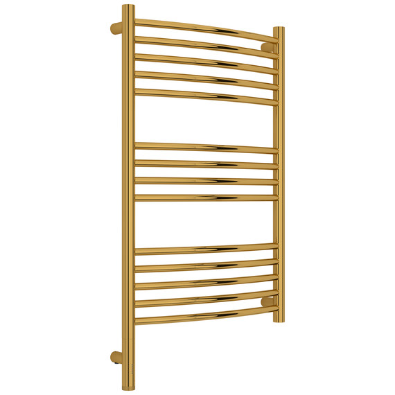 Полотенцесушитель электрический Сунержа Богема 3.1 П14 500x920 мм (выгнутая перемычка) 03-6002-8050 L, золото - фото 