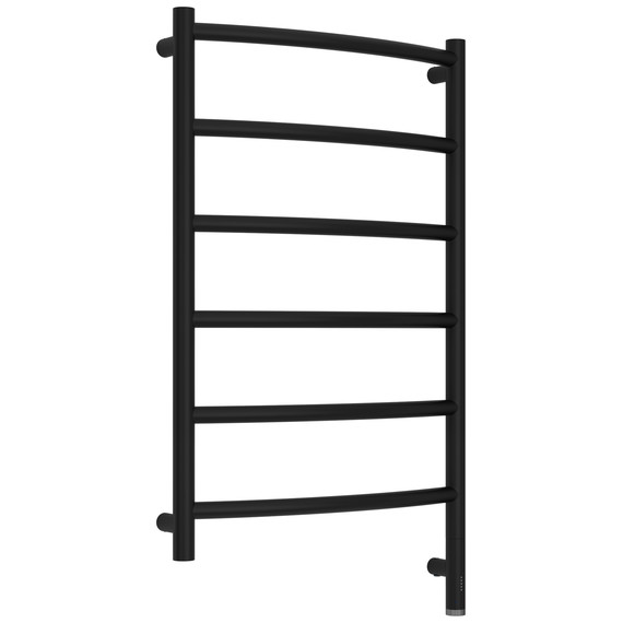 Полотенцесушитель электрический Сунержа Галант 3.1 П6 500x920 мм 31-6001-8050 R, чёрный матовый - фото 