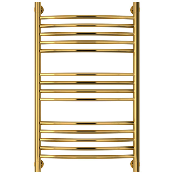 Полотенцесушитель водяной Сунержа Богема+ П14 500x860 мм (выгнутая перемычка) 03-0221-8050, золото - фото 2
