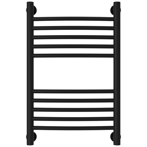 Полотенцесушитель водяной Сунержа Богема+ П10 400x660 мм (выгнутая перемычка) 31-0221-6040, чёрный матовый - фото 2