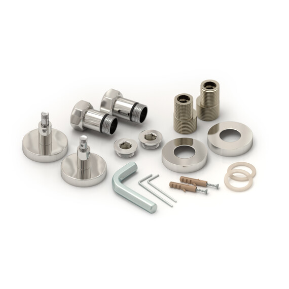 Полотенцесушитель водяной Сунержа Канцлер П6 500x830 мм 03-0254-8050, золото - фото 4