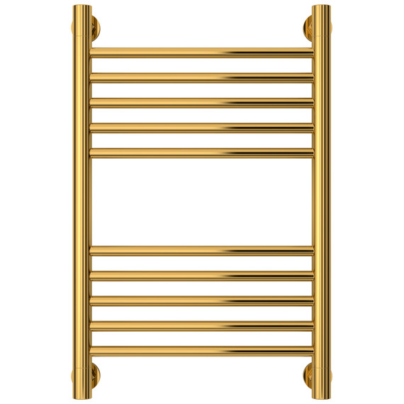 Полотенцесушитель водяной Сунержа Богема+ П10 400x660 мм (прямая перемычка) 03-0220-6040, золото - фото 2